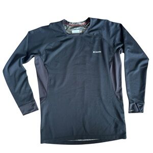 Columbia Men's Black Long Sleeve Shirt